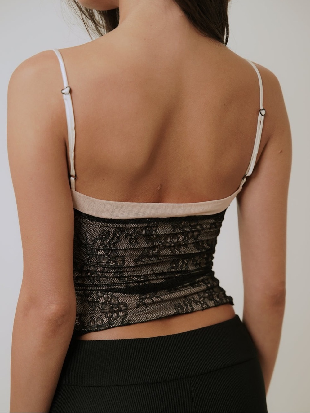 Fait Par Foutch Silvi Cami - Ebony Lace — image 3 of 8